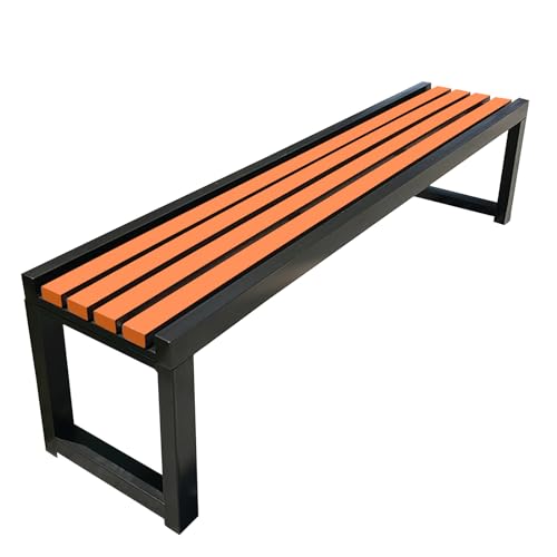 Weatherproof Metal Cast Iron Park Bench H45081