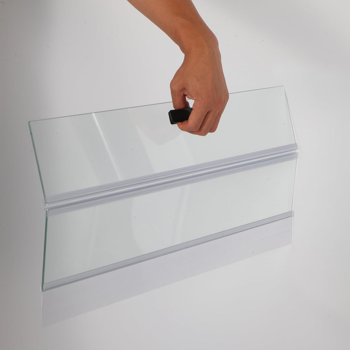Clear Tempered Glass Canopy D756