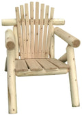 White Cedar Log Adirondack Chair N445