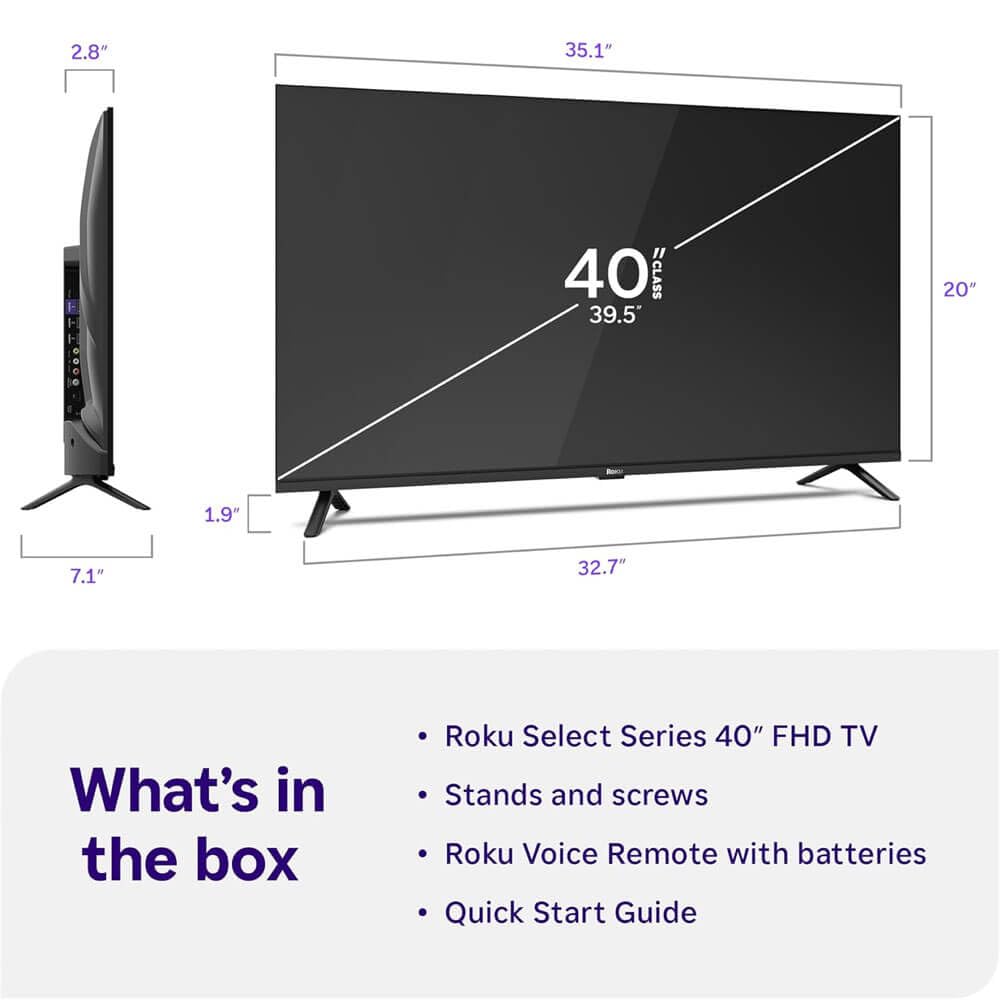 40 Inch 1080p Full HD Smart TV T31595