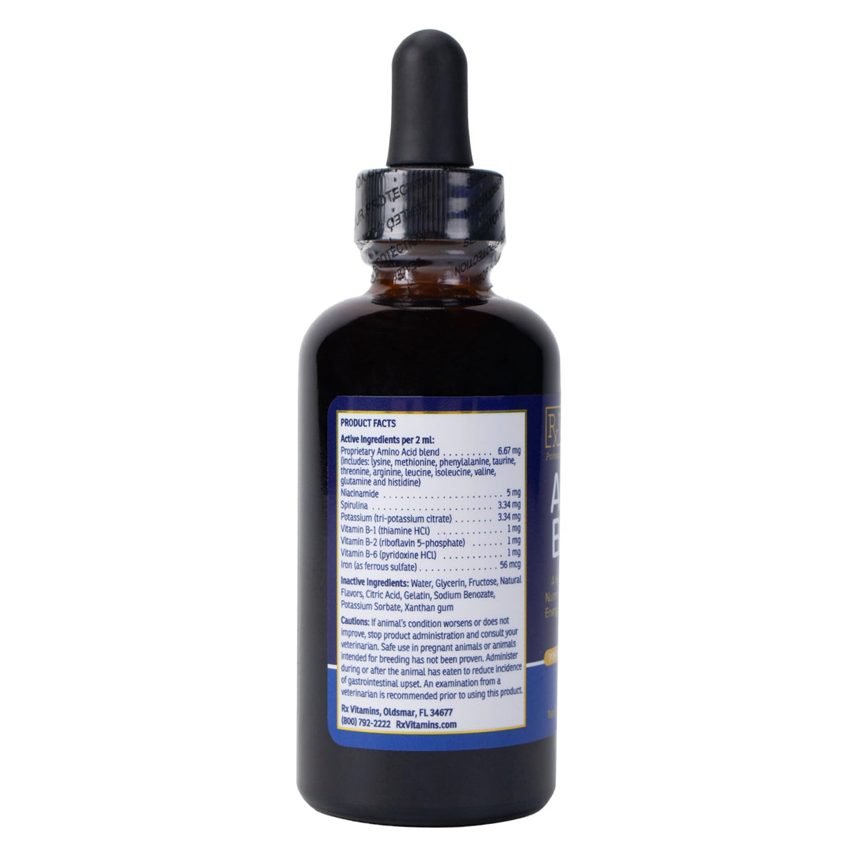 Liquid Pet Supplement with Vitamin B Complex & Iron 2 fl oz C712200