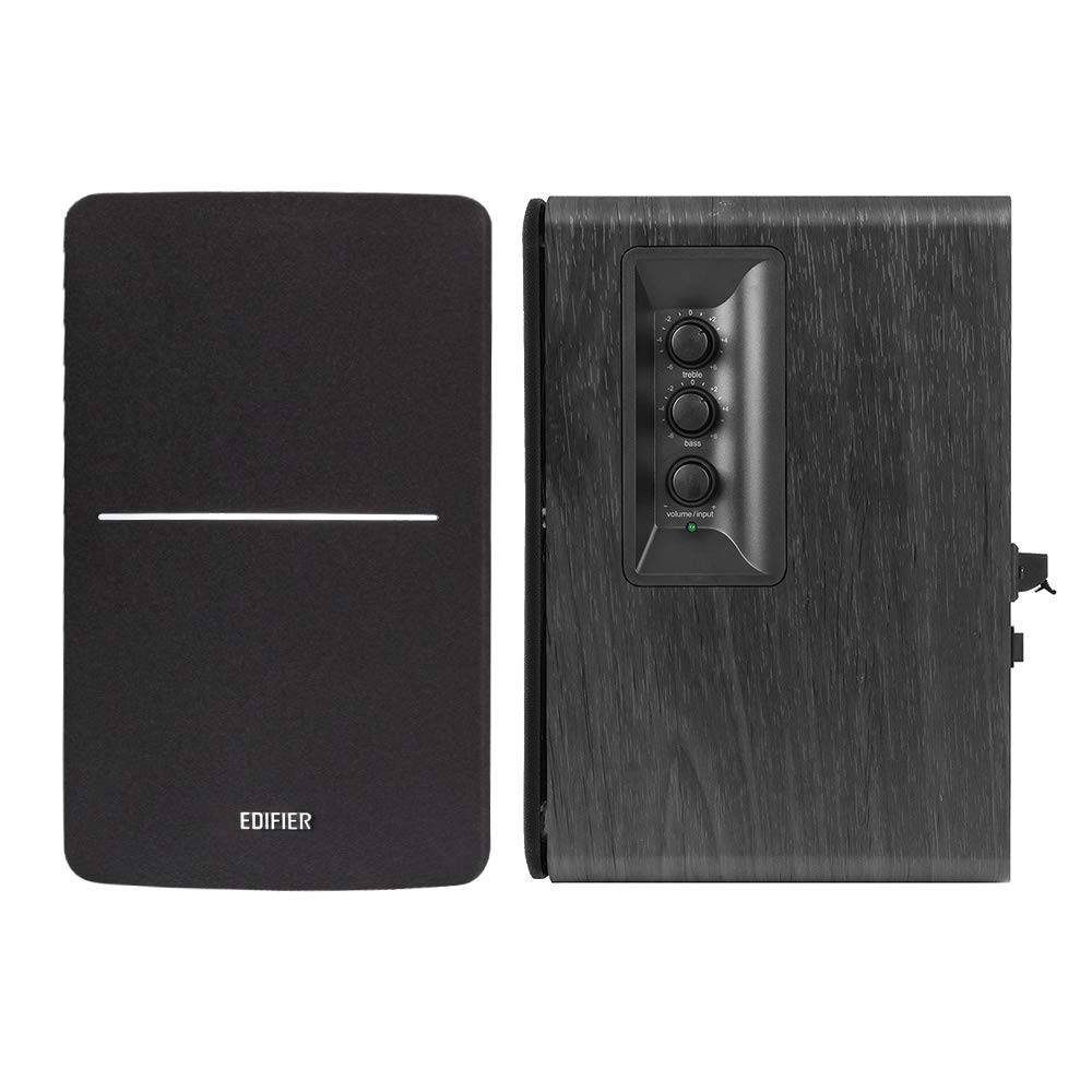 Active Bluetooth Bookshelf Speakers Black L55366