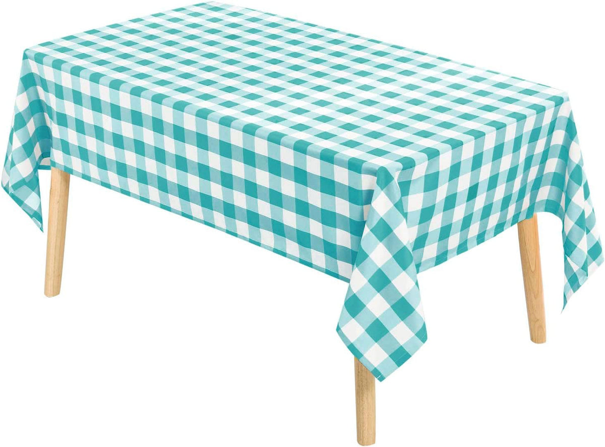 Square Checkered Tablecloth 30 x 30 Inch K931