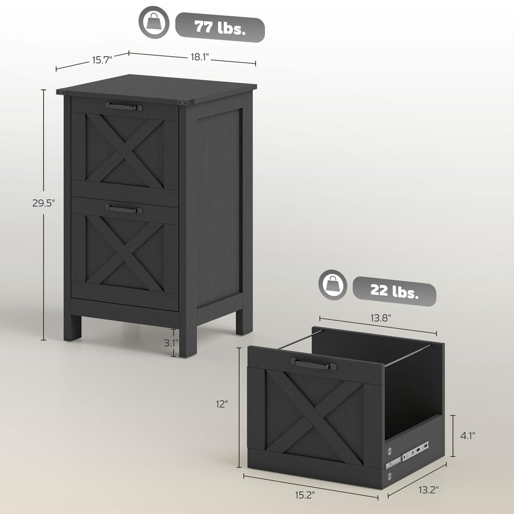 2 Drawer Vertical File Cabinet V299776