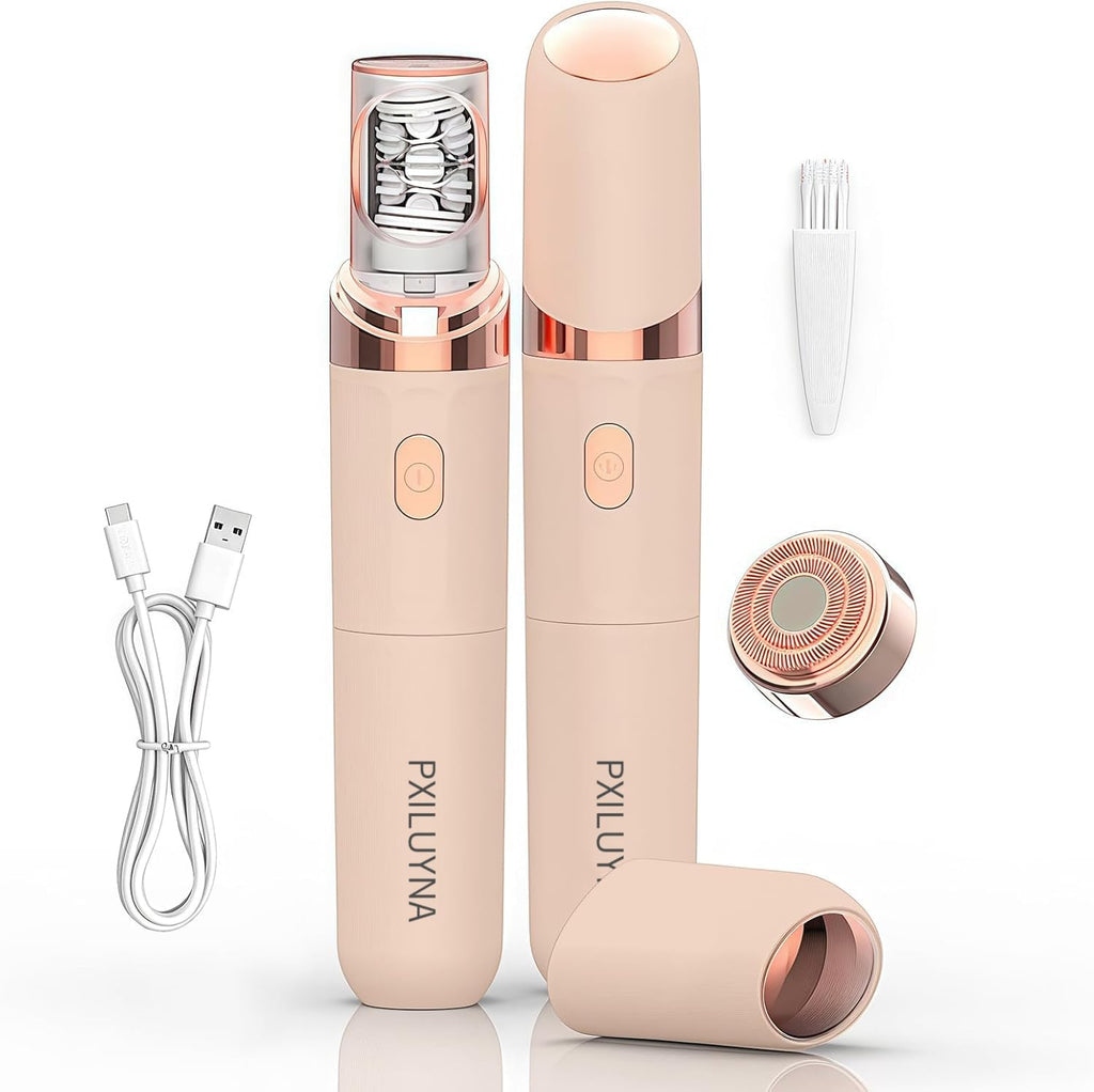 Women 2-in-1 Rechargeable Electric Shaver (Pink) Z68599