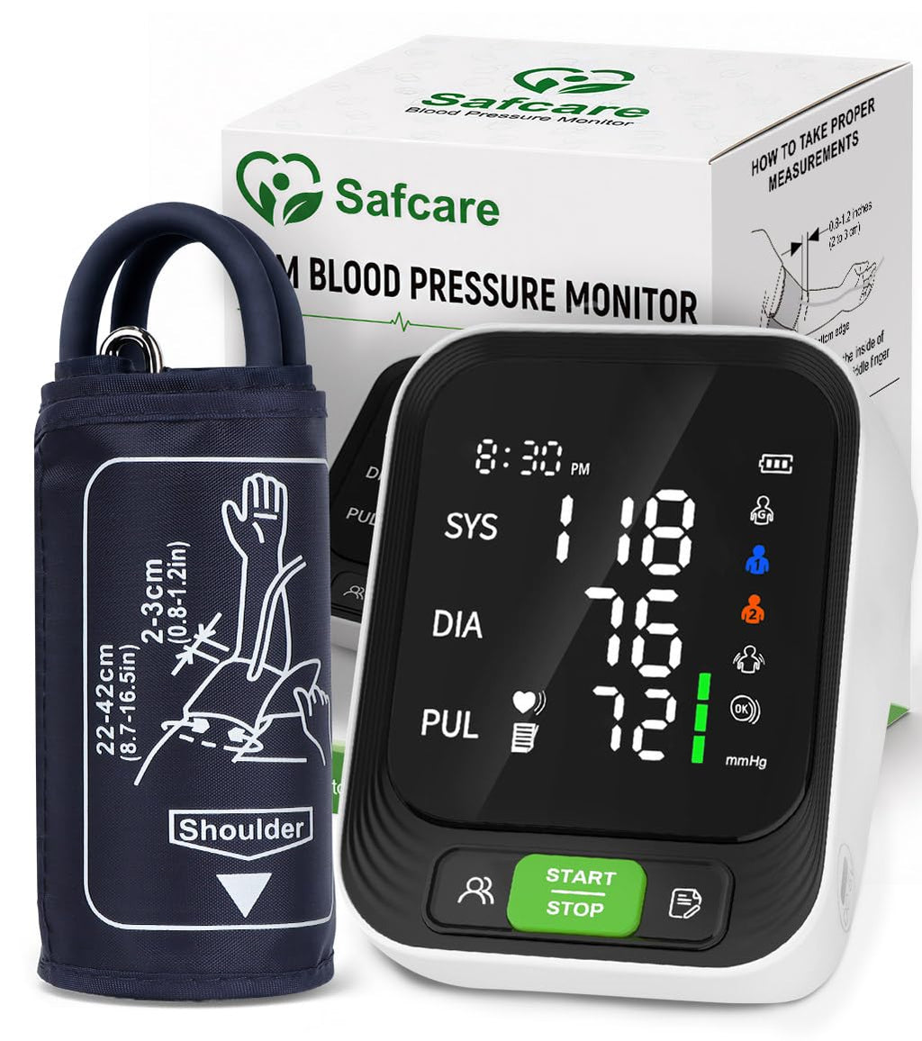 Upper Arm Blood Pressure Monitor with Large Cuff N1525
