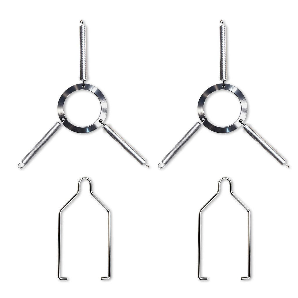 Reptile Heat Lamp Clips & Hangers Kit Stainless Steel I4223