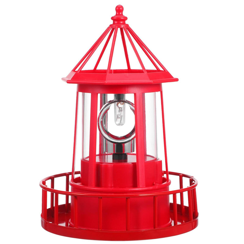 Solar Powered Rotating Lighthouse G86363
