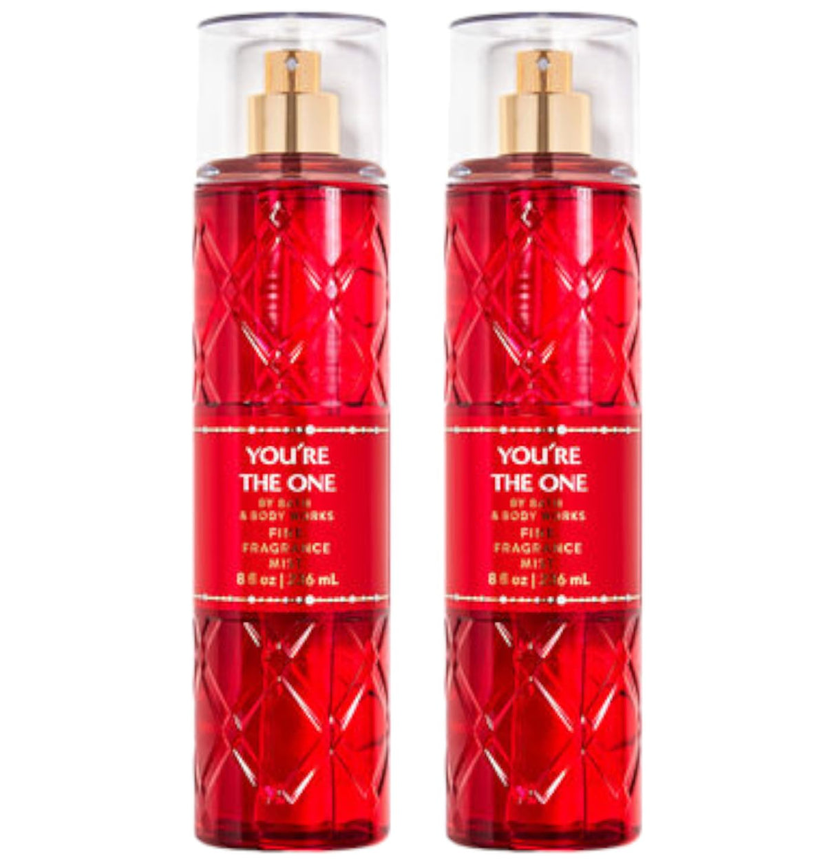 Fine Fragrance Body Spray Mist 8 oz Lot Of 2 F77012