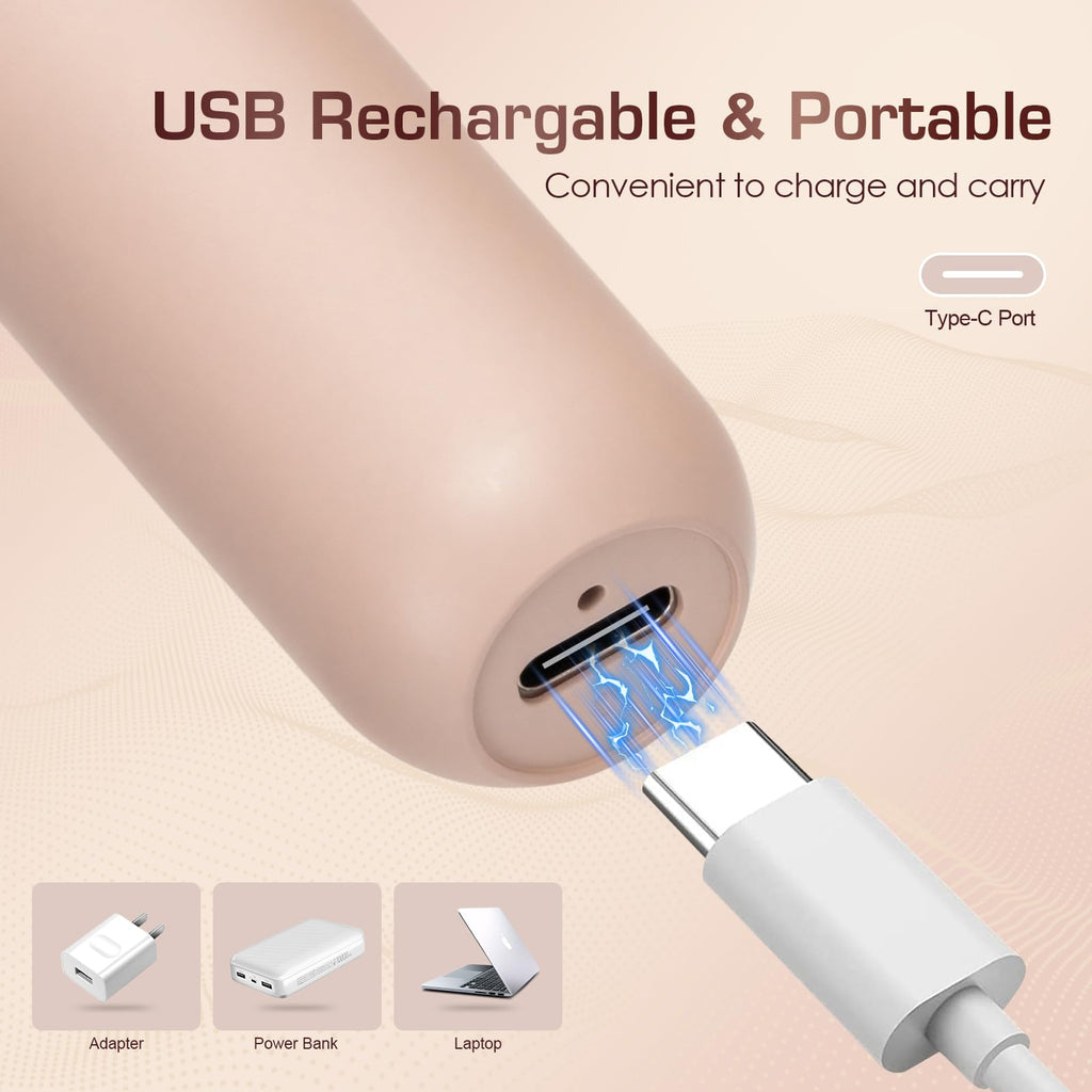 Women 2-in-1 Rechargeable Electric Shaver (Pink) Z68599