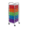 10 Drawer Rolling Cart X58224
