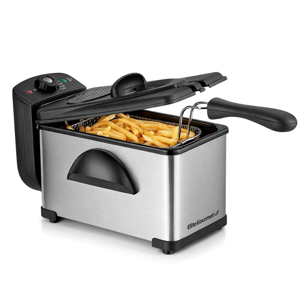 2Qt Immersion Deep Fryer with Removable Basket E7210
