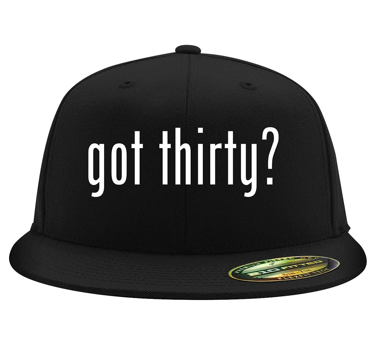 Flat Bill Fitted Hat Y7226