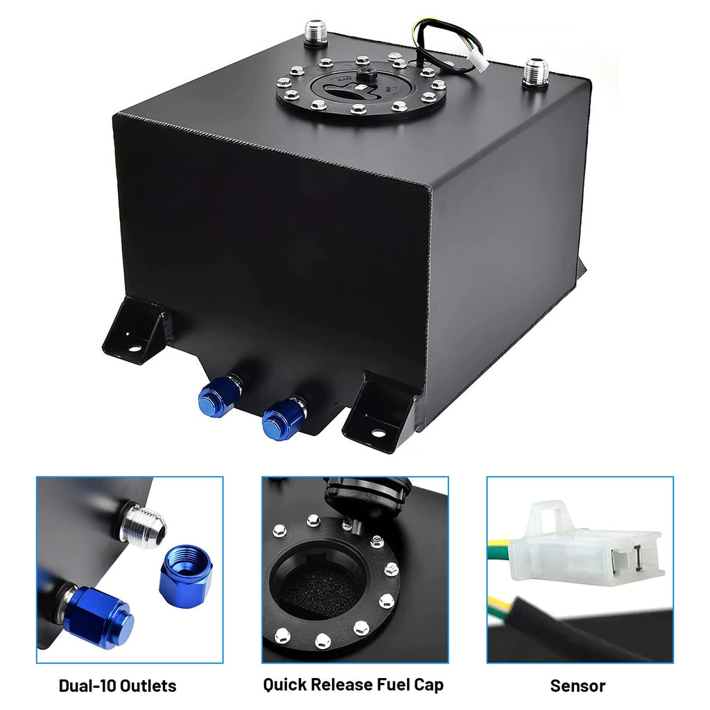 5 Gallon Aluminum Fuel Tank with Level Sender K961022