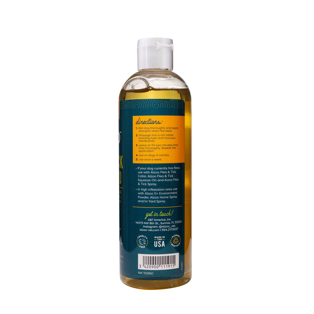 Plant Based Flea and Tick Repellent Dog Shampoo 12 Fl. Oz. E8708