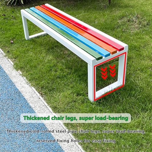 Weatherproof Metal Cast Iron Park Bench H45081