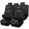 3D Foam Faux Leather Seat Covers Full Set D709419