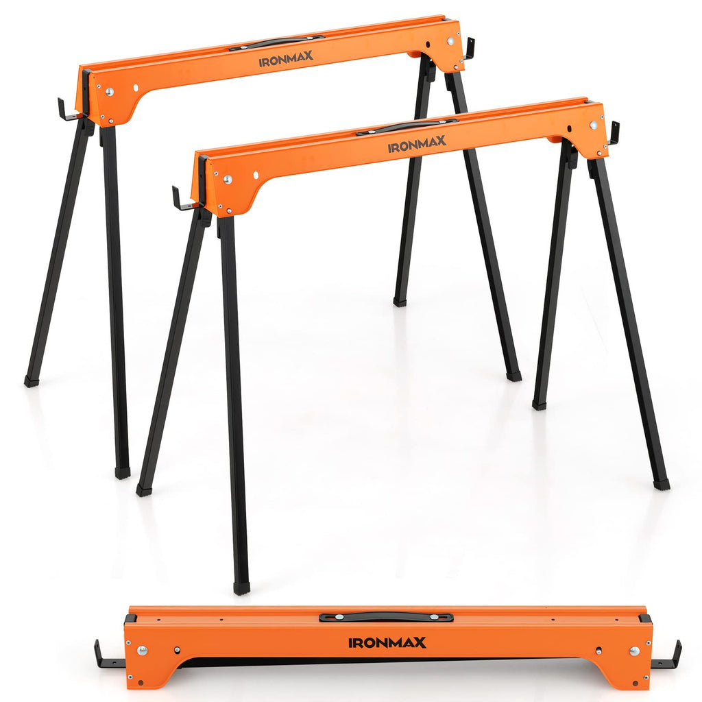 2 Pack Portable Foldable Saw Horses J69005