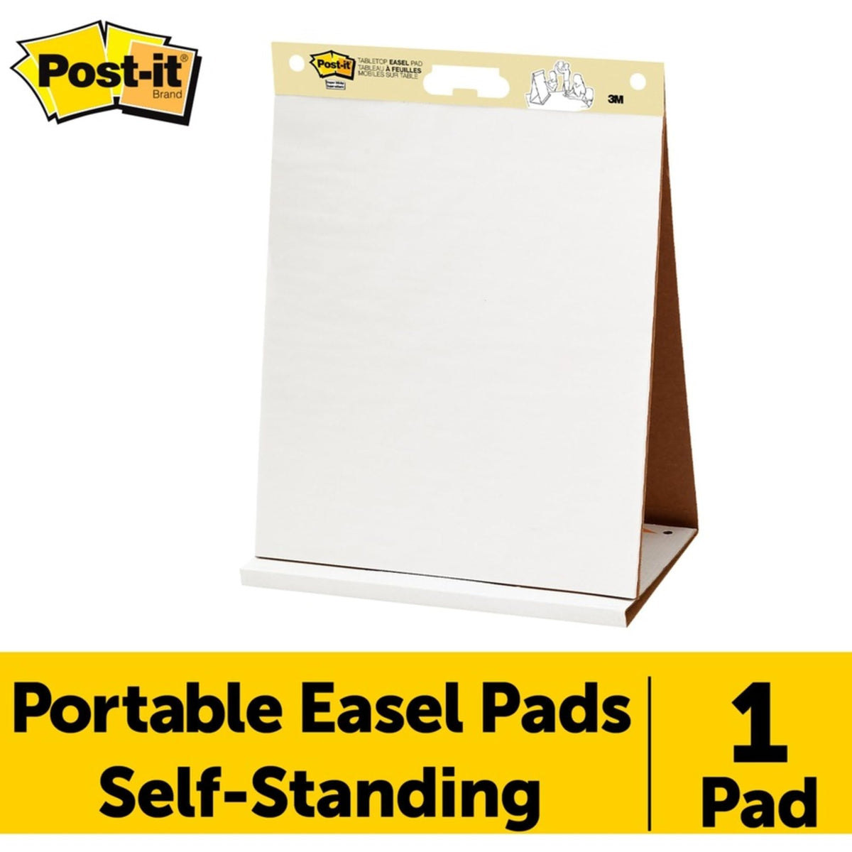 Tabletop Easel Pad 20" x 23" White 20 Sheets H29293