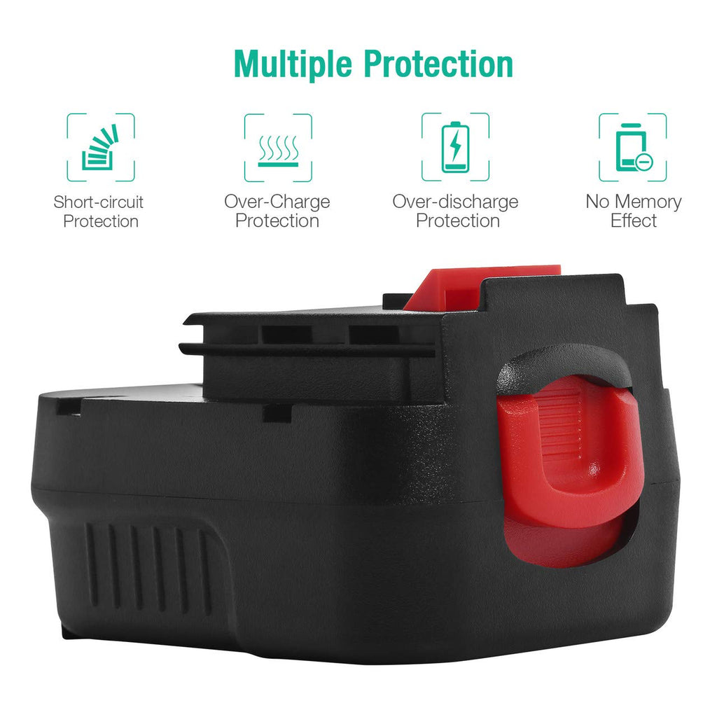 12V 3700mAh NI-MH Replacement Battery N672