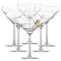 Martini Glass Set of 6 Dishwasher-Safe Tritan Crystal 12.3 Ounce C757