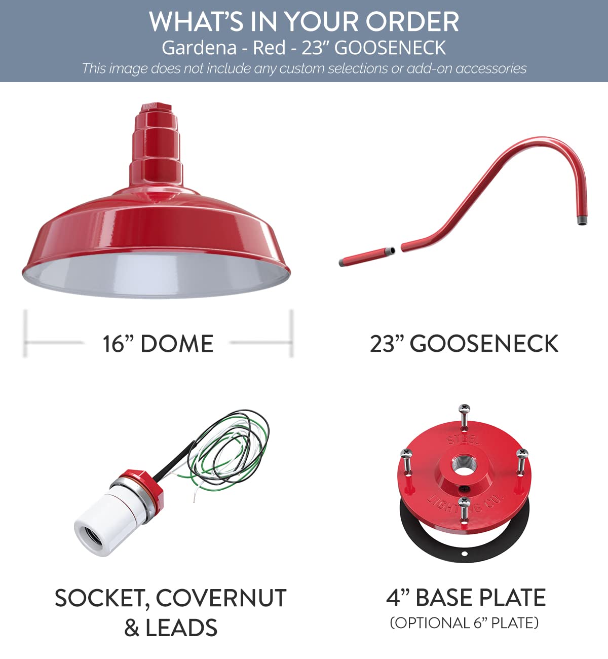 23" Gooseneck Barn Light Outdoor Z73945