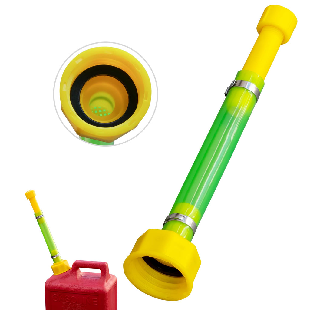 Gas Can Spout Replacement 10 Inch Flexible PVC Nozzle Y199627