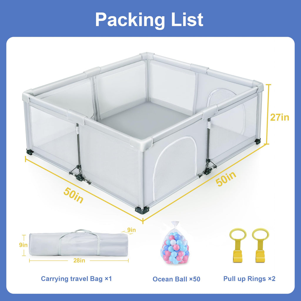 Foldable Baby Playpen J831