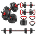 Adjustable Dumbbell and Barbell Kettlebell Set 40LBS Q394086