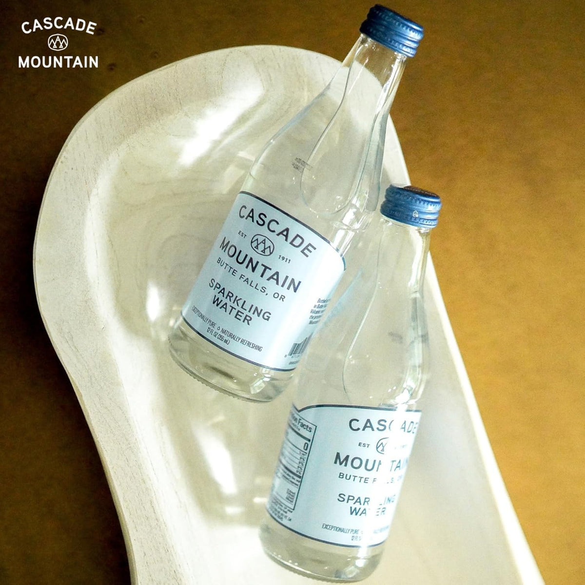 Sparkling Mineral Water in Glass Bottle 12oz 12 Pack U26975