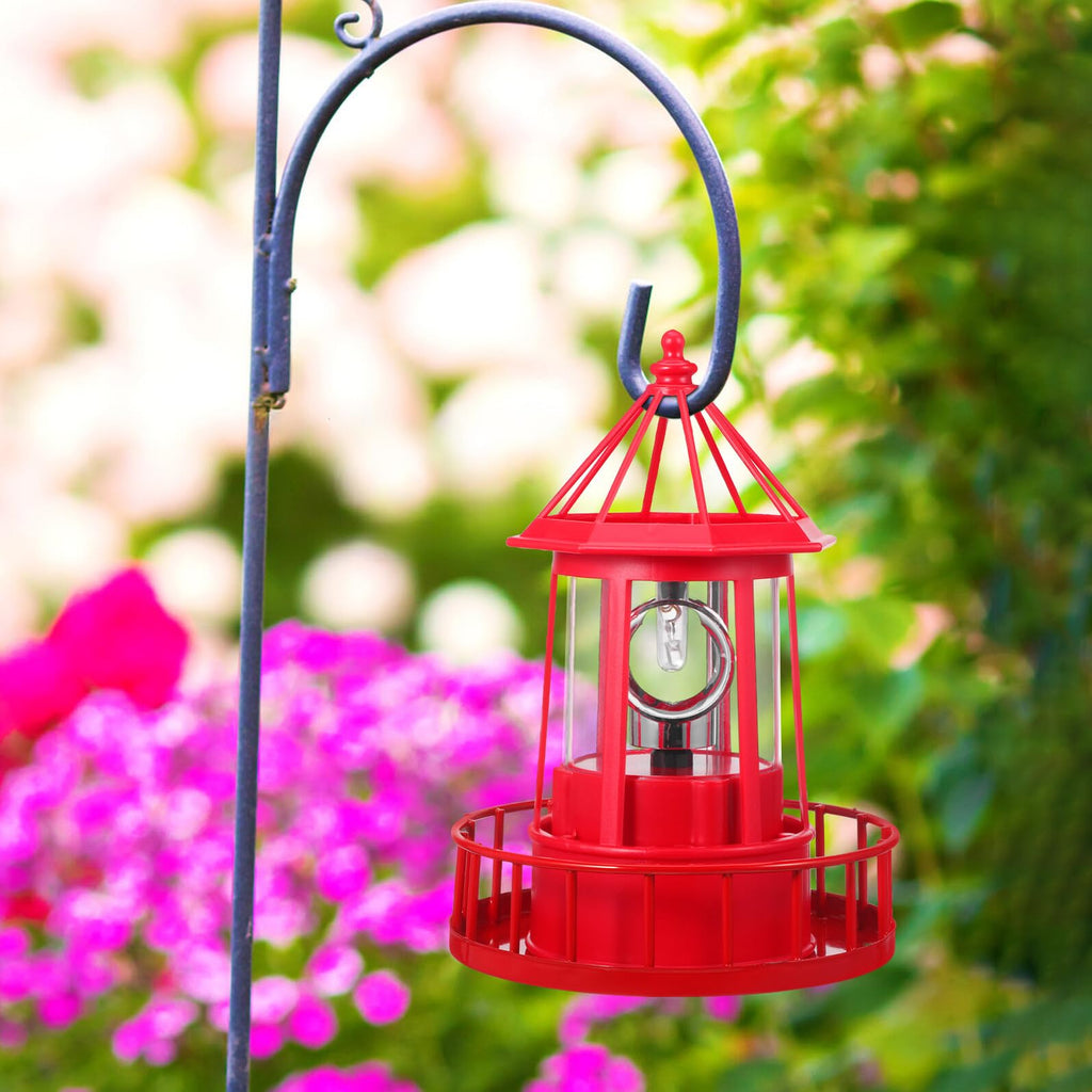 Solar Powered Rotating Lighthouse G86363