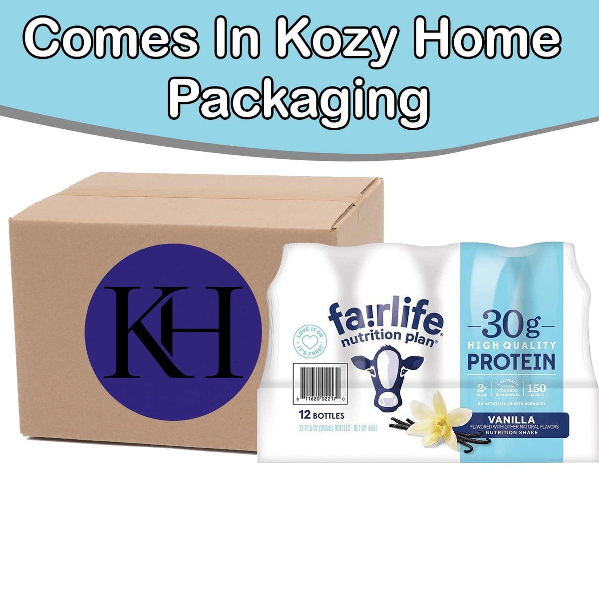 Vanilla Protein Shakes Pack of 12 D631776
