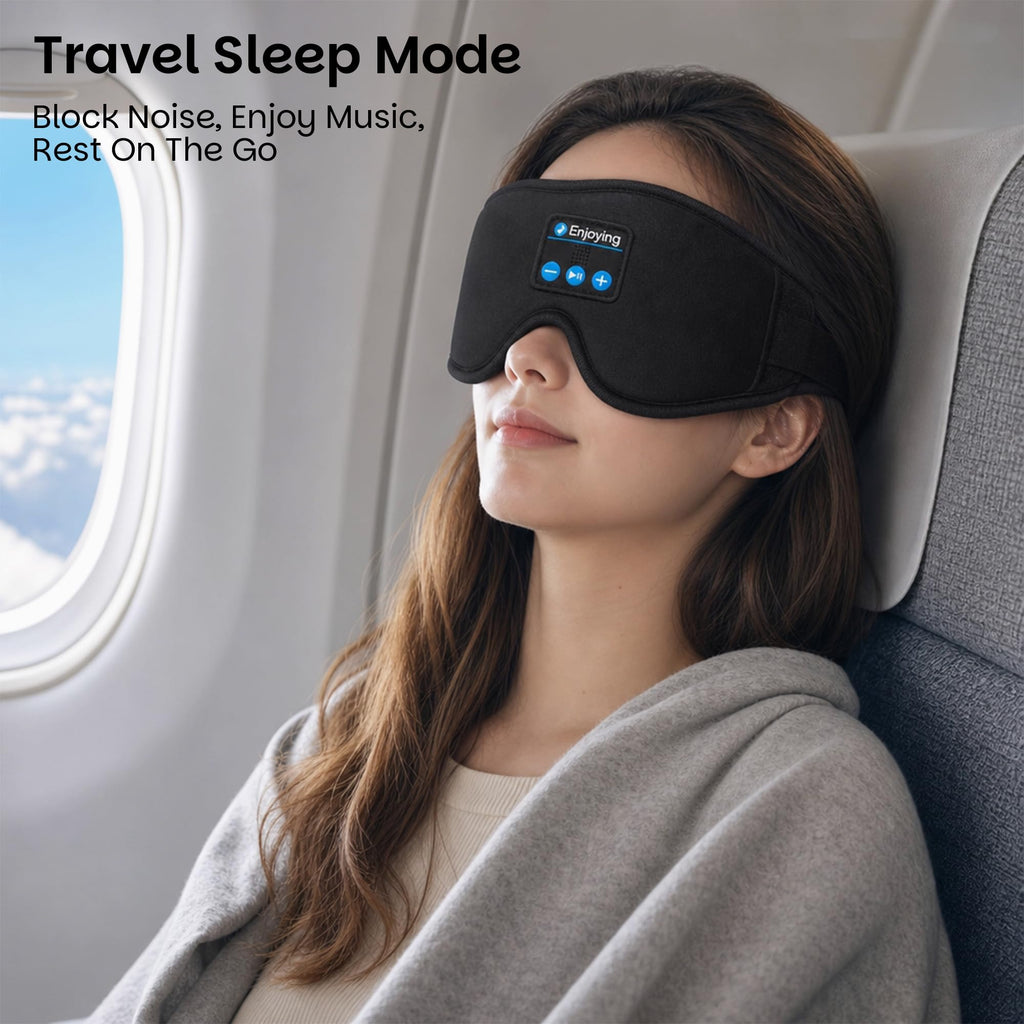 Sleep Mask with Headphones T484755