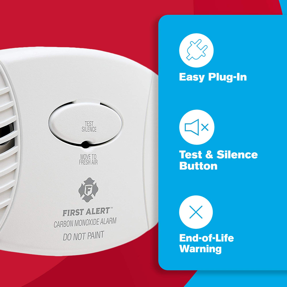 Plug in Carbon Monoxide Alarm N424