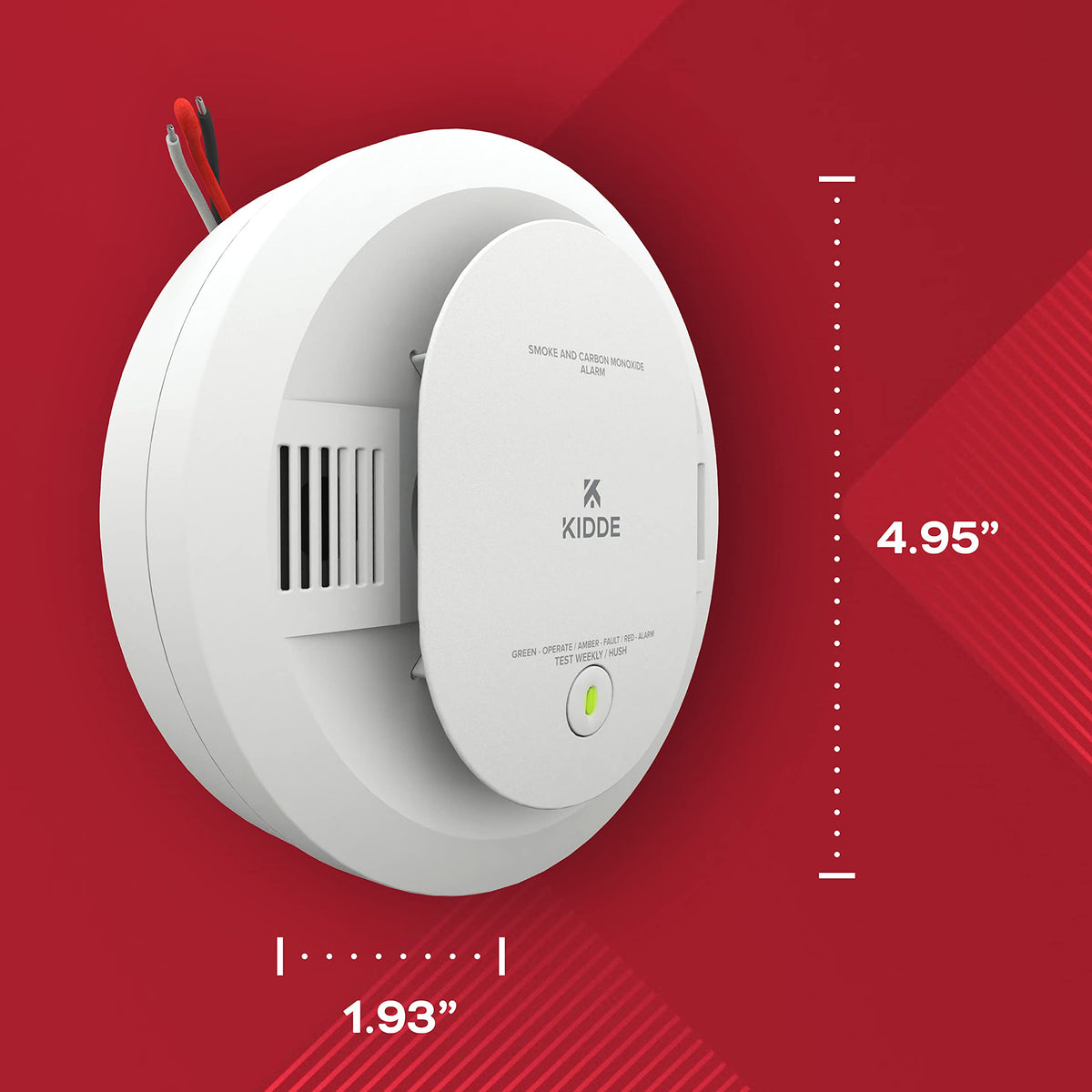 Hardwired Smoke & Carbon Monoxide Detector D3914