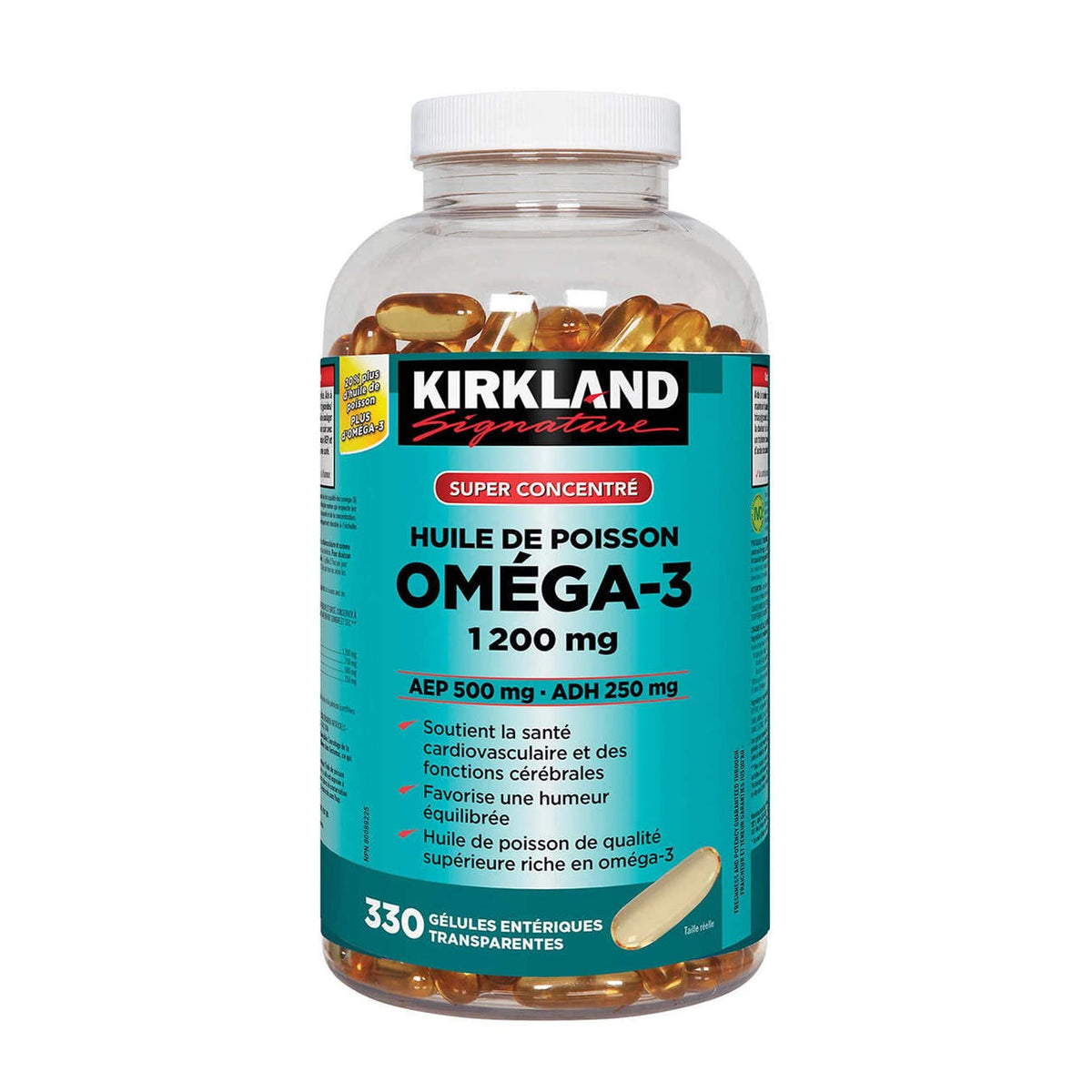 Omega-3 Fish Oil 1000mg 300 Softgels D581444