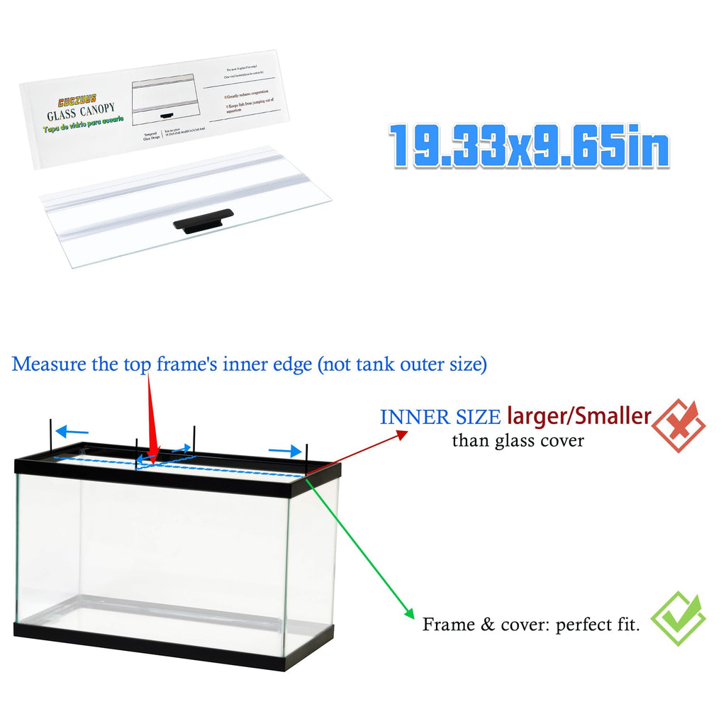 Clear Tempered Glass Canopy D756