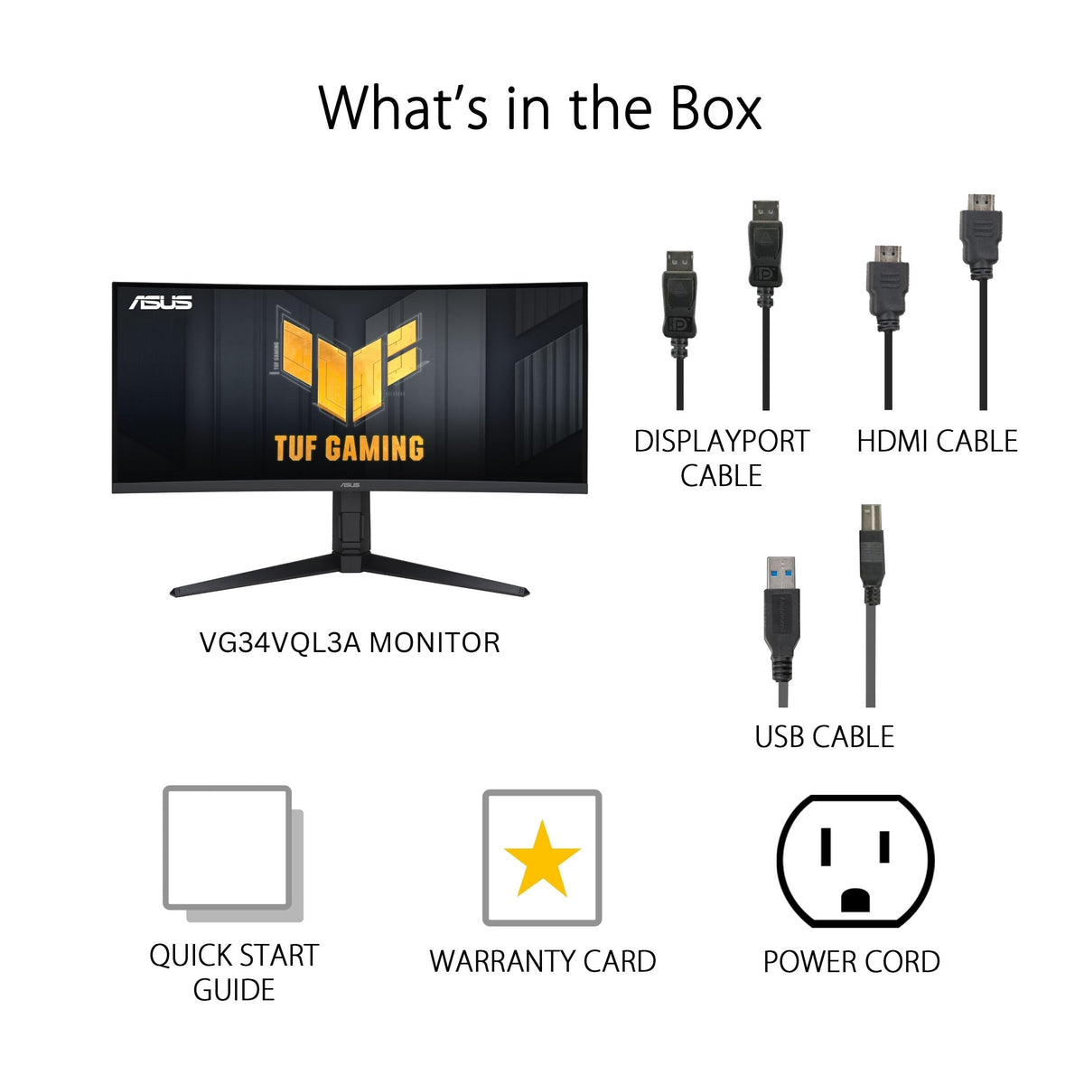 34” 1440P Curved Gaming Monitor P670329