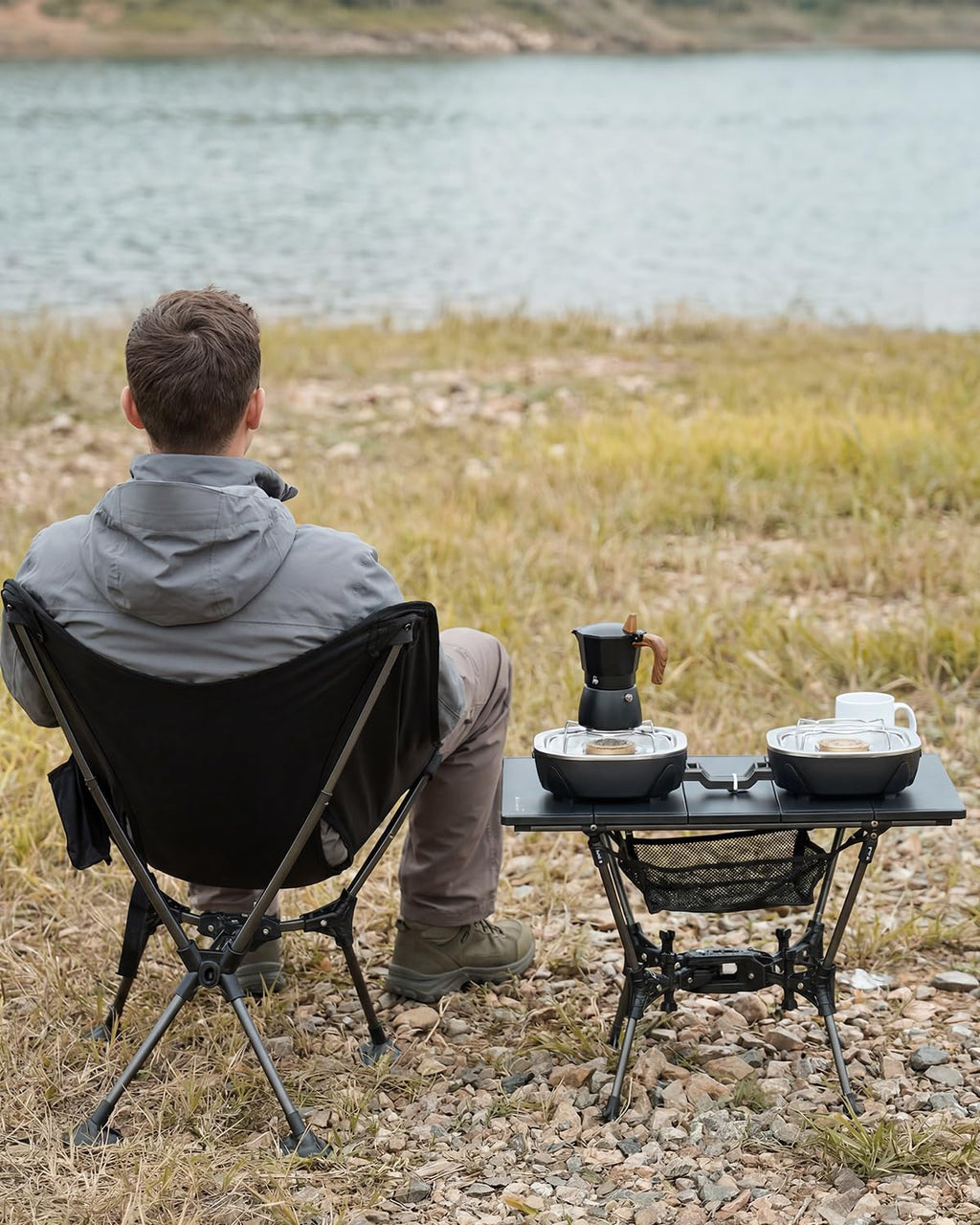 Foldable Aluminum Camping Table W487215