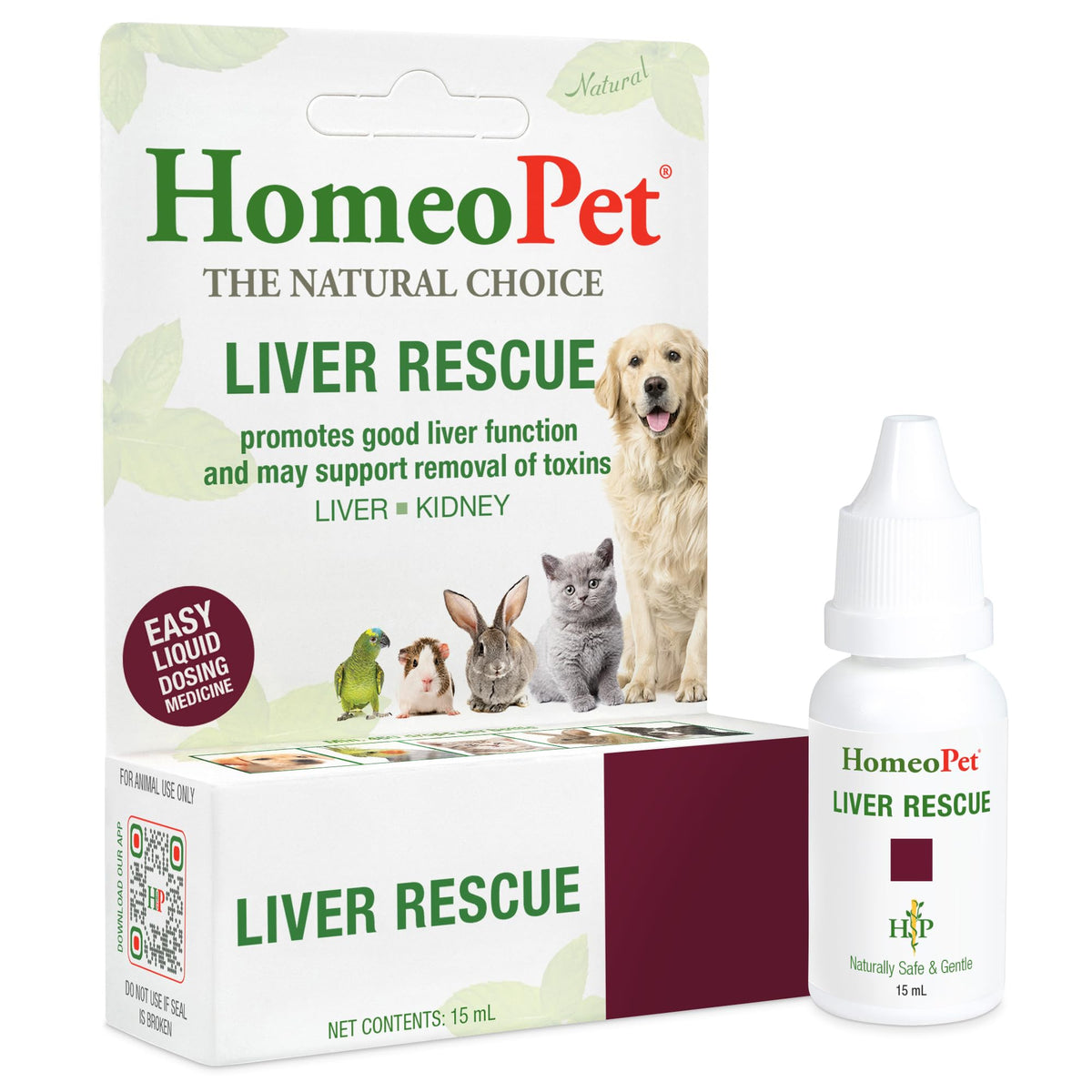 Liver Rescue Supplement for Dogs and Cats 15 Milliliters Q278958