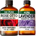 Rose & Lavender Essential Oils Set 2x4 fl oz R247