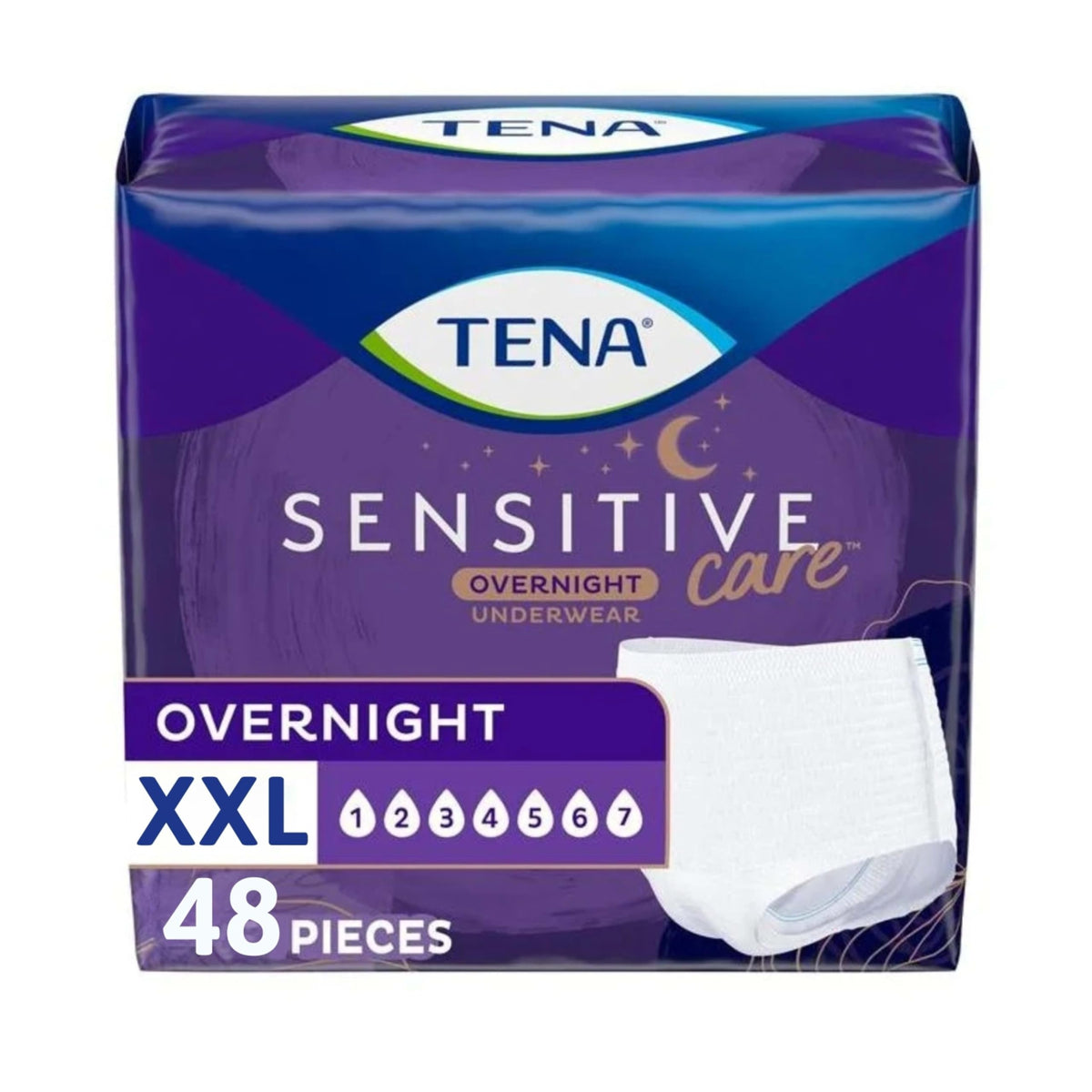 Overnight Incontinence Underwear Women XXL 48ct V395