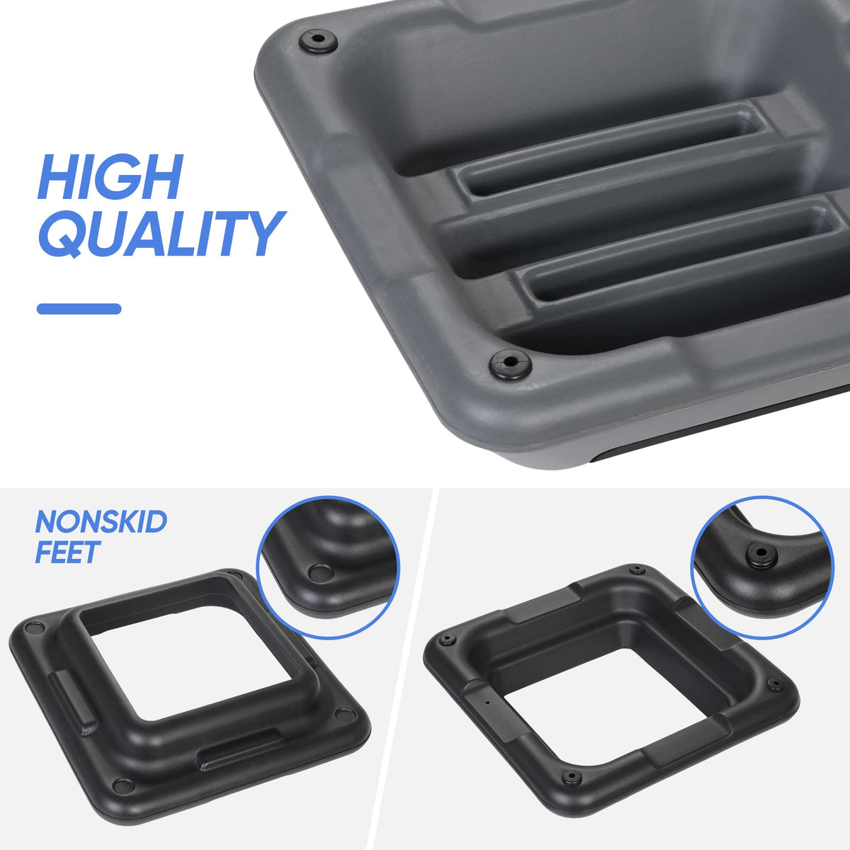 Height Adjustable Step Aerobic Platform with 4 Risers V801