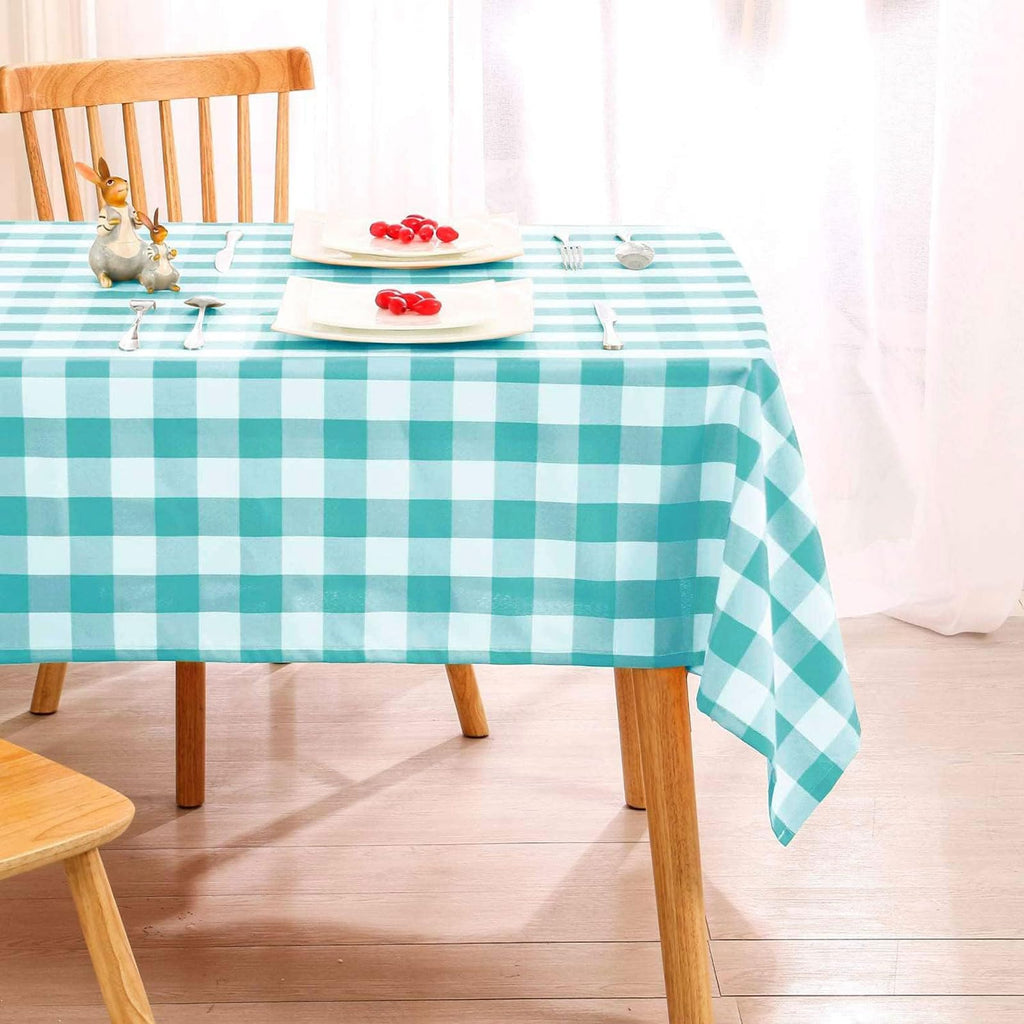 Square Checkered Tablecloth 30 x 30 Inch K931