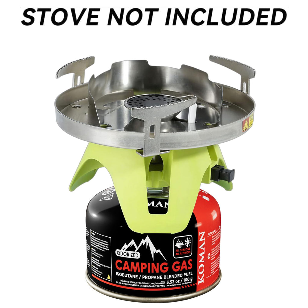 Isobutane Butane Propane Blend Camping Fuel Canister 4 Pack O371851