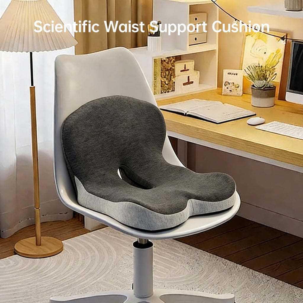 L-Shaped Memory Foam Seat Cushion with Back Support G450284