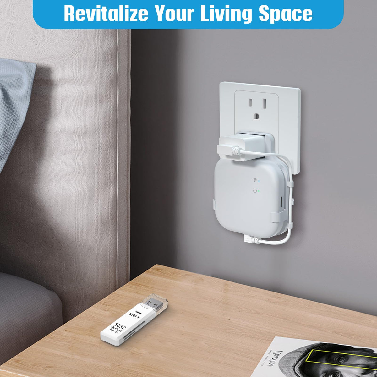 256GB Micro SD Card & Outlet Wall Mount D72520