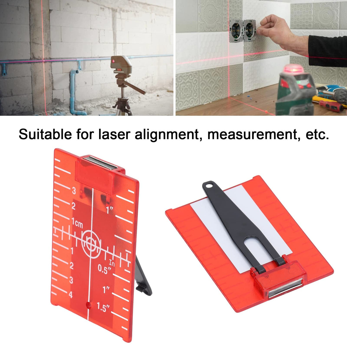 ABS Magnetic Target Card Plate with Bracket L54641