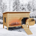 Large Insulated Weatherproof Outdoor Cat House C829790