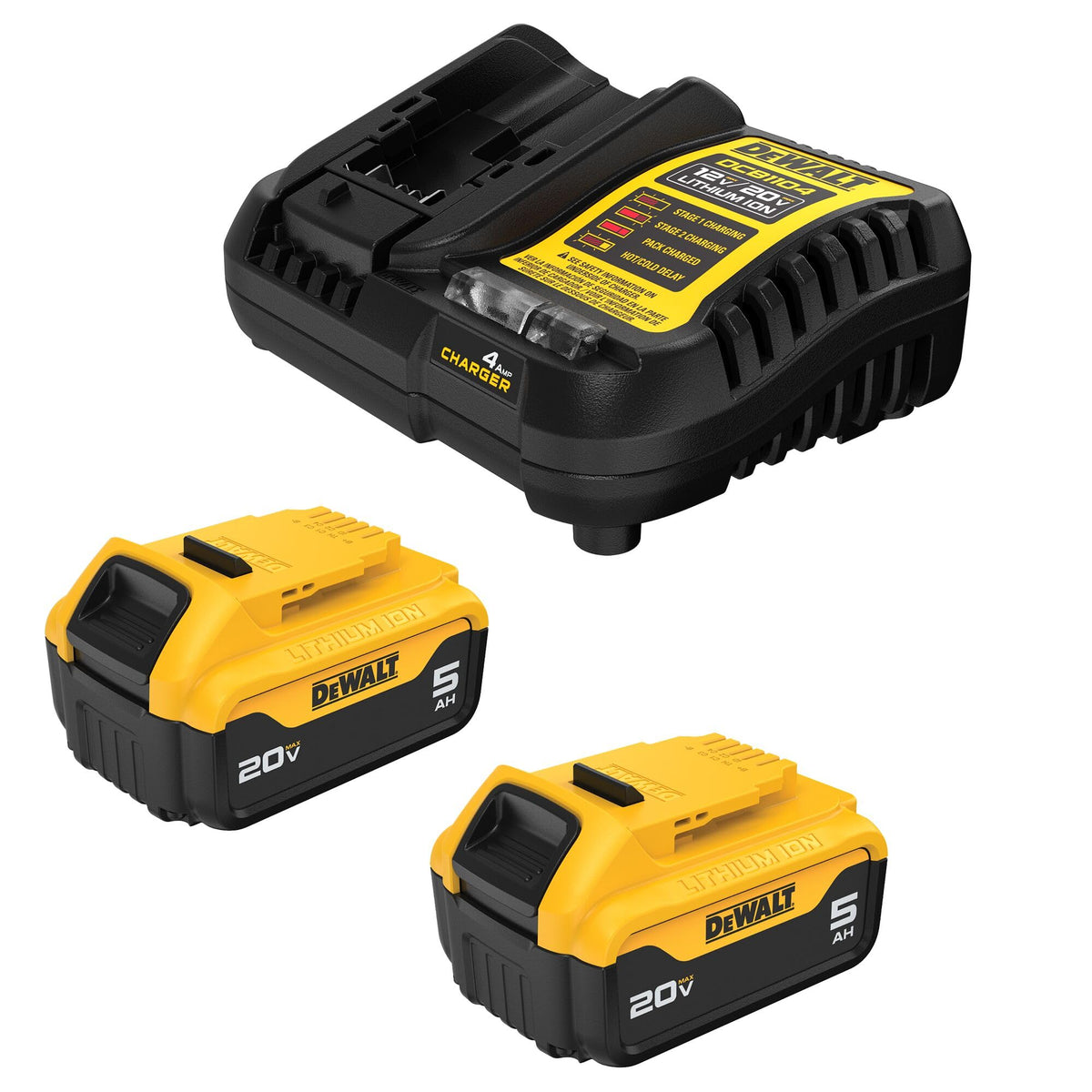 20V MAX Lithium-Ion Battery 2-Pack 5.0 Ah P880668